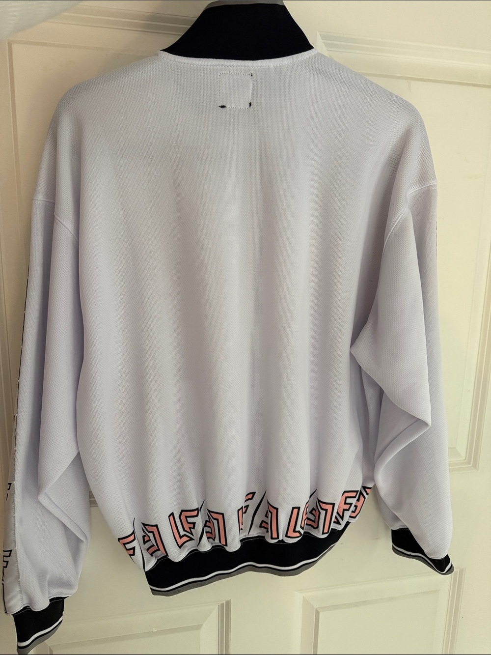 LF White & Pink Graphic Track Jacket - Women's Jacket - Picture 2 of 3